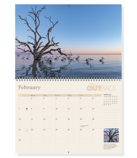 2027 OUTBACK Calendar